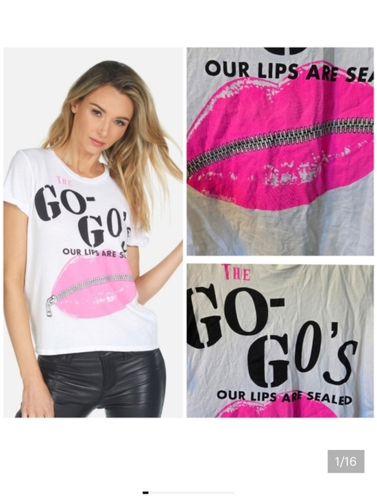 Lauren Moshi Tops - Lauren Moshi Edda The Go Gos tee